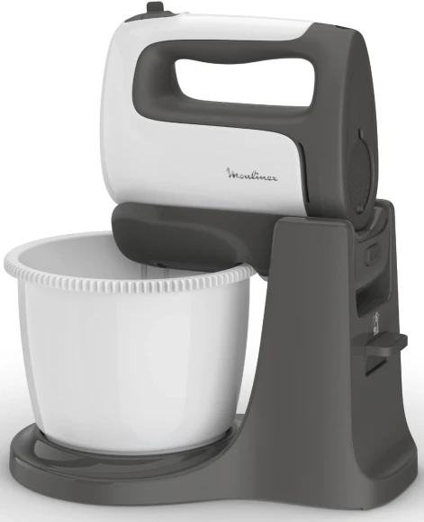 Миксер стационарный Moulinex HM464110 500Вт белый/черный Миксер стационарный Moulinex HM464110 500Вт белый/черный