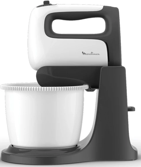 Миксер стационарный Moulinex HM464110 500Вт белый/черный Миксер стационарный Moulinex HM464110 500Вт белый/черный