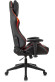 Кресло игровое Zombie VIKING 4 AERO черный/красный ткань/эко.кожа с подголов. крестов. пластик