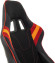 Кресло игровое Zombie VIKING 4 AERO черный/красный ткань/эко.кожа с подголов. крестов. пластик