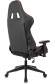 Кресло игровое Zombie VIKING 4 AERO черный/красный ткань/эко.кожа с подголов. крестов. пластик