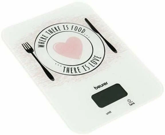 Весы кухонные электронные Beurer KS19 Love макс.вес:5кг рисунок