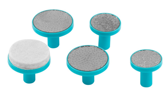 Маникюрно-педикюрный набор Starwind SMS 4050 насадок в компл.:10шт белый/синий