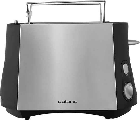 Тостер Polaris PET 0812A 800Вт черный/серебристый Тостер Polaris PET 0812A 800Вт черный/серебристый