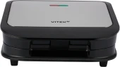 Сэндвичница Vitek VT-SM1001 700Вт черный/серебристый