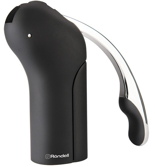 Набор аксессуаров для вина Rondell Sommelier RD-428 черный/стальной наб.:4предм. упак.:подарочная коробка на магните Набор аксессуаров для вина Rondell Sommelier RD-428 черный/стальной наб.:4предм. упак.:подарочная коробка на магните