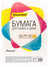 Бумага Silwerhof IG50 A4/80г/м2/500л./горчичный Бумага Silwerhof IG50 A4/80г/м2/500л./горчичный