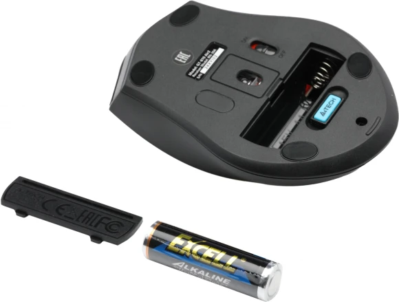 Мышь A4Tech G7-810 Air2 черный оптическая 2000dpi беспров. USB для ноутбука 7but