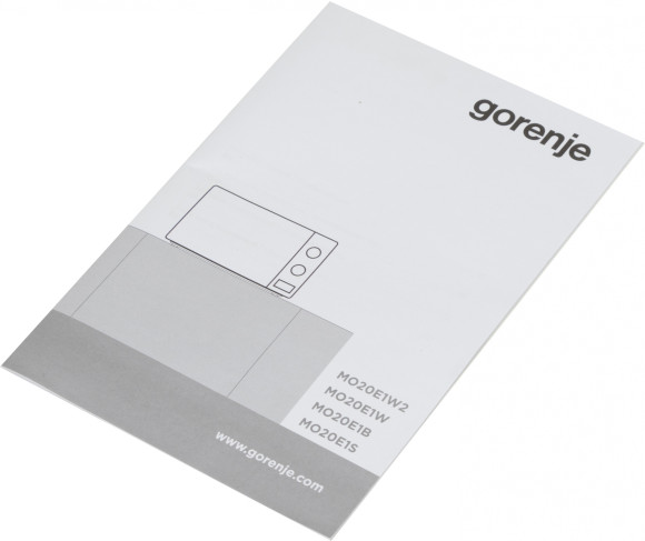 Микроволновая Печь Gorenje MO20E1W 20л. 800Вт белый