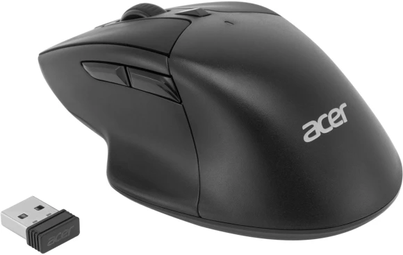Мышь Acer OMR150 черный оптическая 1600dpi беспров. USB 6but (ZL.MCEEE.00K)