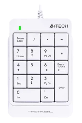Числовой блок A4Tech Fstyler FK13P белый USB slim для ноутбука (FK13P WHITE) Числовой блок A4Tech Fstyler FK13P белый USB slim для ноутбука (FK13P WHITE)