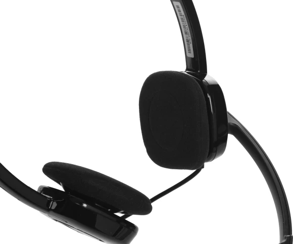 Наушники с микрофоном Logitech H151 черный 1.8м накладные оголовье (981-000590)