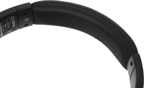 Гарнитура накладные Digma BT-20 ANC черный беспроводные bluetooth оголовье (BT20)