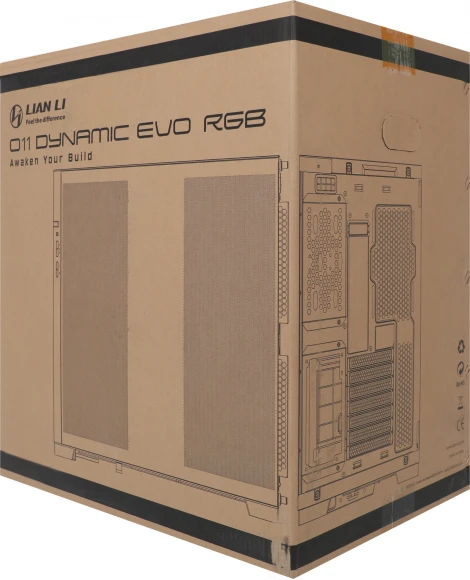 Корпус Lian-Li O11 Dynamic EVO RGB белый без БП ATX 10x120mm 9x140mm 2xUSB3.0 audio Корпус Lian-Li O11 Dynamic EVO RGB белый без БП ATX 10x120mm 9x140mm 2xUSB3.0 audio