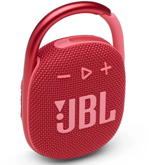 Колонка порт. JBL Clip 4 красный 5W 1.0 BT 15м 500mAh (JBLCLIP4REDAM) Колонка порт. JBL Clip 4 красный 5W 1.0 BT 15м 500mAh (JBLCLIP4REDAM)