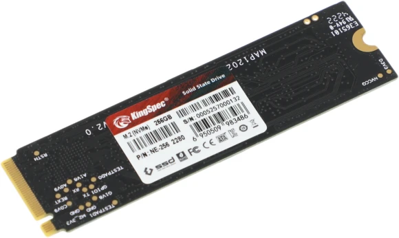 Накопитель SSD Kingspec PCIe 3.0 x4 256GB NE-256 M.2 2280 Накопитель SSD Kingspec PCIe 3.0 x4 256GB NE-256 M.2 2280