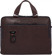 Деловая сумка Piquadro Harper CA4098AP/TM с отделением для ноутбука 14" темно-коричневая натур.кожа Деловая сумка Piquadro Harper CA4098AP/TM с отделением для ноутбука 14" темно-коричневая натур.кожа