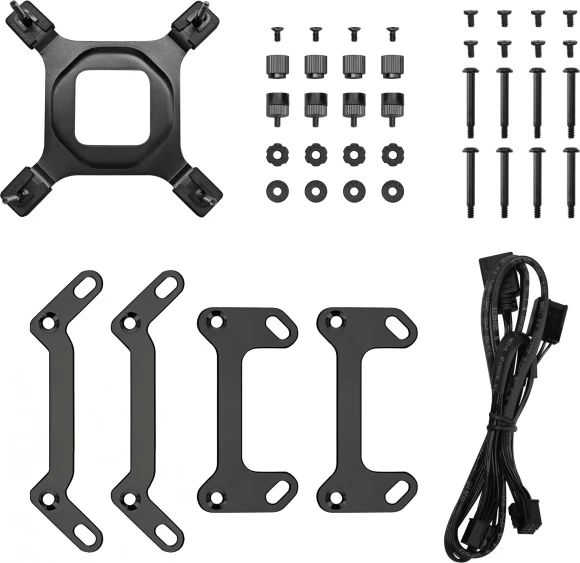Система водяного охлаждения Deepcool Mystique 240 ARGB Soc-AM5/AM4/1200/1700/1851 черный 4-pin 36.49dB Al LCD 280W 1543gr Ret (R-LX550-BKADSNC-G-1) Система водяного охлаждения Deepcool Mystique 240 ARGB Soc-AM5/AM4/1200/1700/1851 черный 4-pin 36.49dB Al LCD 280W 1543gr Ret (R-LX550-BKADSNC-G-1)