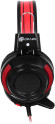 Наушники с микрофоном Оклик HS-G300 ARMAGEDDON черный/красный 2.2м мониторные оголовье (337457) Наушники с микрофоном Оклик HS-G300 ARMAGEDDON черный/красный 2.2м мониторные оголовье (337457)