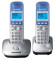 Р/Телефон Dect Panasonic KX-TG2512RUS серебристый (труб. в компл.:2шт) АОН