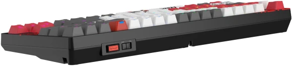 Клавиатура A4Tech Bloody WS87 Naraka механическая черный/красный USB беспроводная BT/Radio Multimedia for gamer LED (WS87)