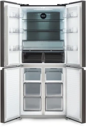 Холодильник Hyundai CM45043F 3-хкамерн. черная сталь Холодильник Hyundai CM45043F 3-хкамерн. черная сталь