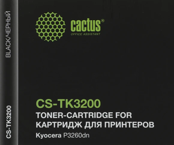 Картридж лазерный Cactus CS-TK3200 TK-3200 черный (40000стр.) для Kyocera P3260dn