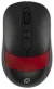Мышь Оклик 310MW черный/красный оптическая 3200dpi беспров. USB для ноутбука 4but (1869093)