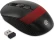 Мышь Оклик 310MW черный/красный оптическая 3200dpi беспров. USB для ноутбука 4but (1869093)