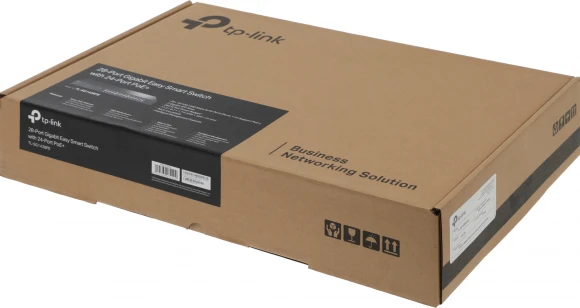 Коммутатор TP-Link JetStream TL-SG1428PE 26x1Гбит/с 2SFP 24PoE+ 250W управляемый Коммутатор TP-Link JetStream TL-SG1428PE 26x1Гбит/с 2SFP 24PoE+ 250W управляемый