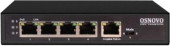 Коммутатор Osnovo SW-8050/D 5x1Гбит/с 4PoE+ 85W неуправляемый