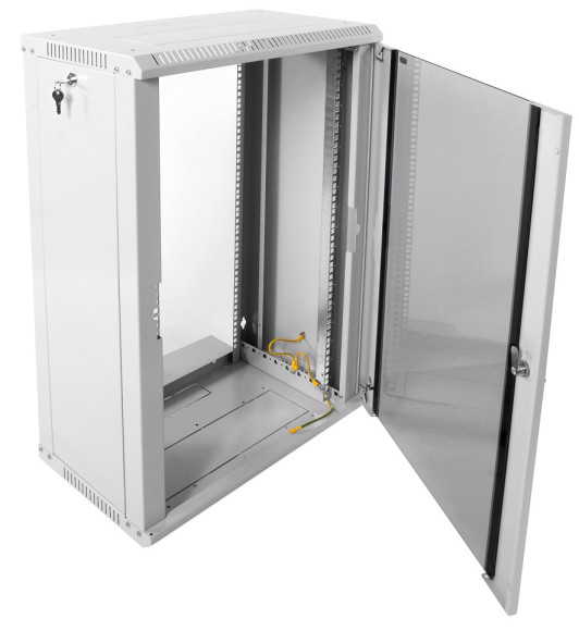 Шкаф коммутационный ЦМО ШРН-ЭКОНОМ (ШРН-Э-18.350) настенный 18U 600x350мм пер.дв.стекл направл.под закл.гайки 85кг серый 300мм 22.14кг 180град. 878мм IP20 сталь Шкаф коммутационный ЦМО ШРН-ЭКОНОМ (ШРН-Э-18.350) настенный 18U 600x350мм пер.дв.стекл направл.под закл.гайки 85кг серый 300мм 22.14кг 180град. 878мм IP20 сталь