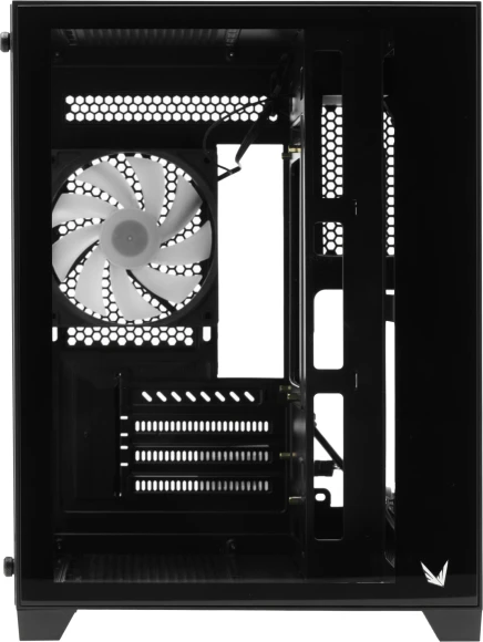 Корпус Formula Crystal Z5 TG черный без БП mATX 6x120mm 1xUSB2.0 1xUSB3.0 audio bott PSU Корпус Formula Crystal Z5 TG черный без БП mATX 6x120mm 1xUSB2.0 1xUSB3.0 audio bott PSU