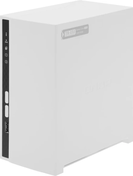 Сетевое хранилище NAS Qnap TS-233 2-bay настольный Cortex-A55 RK3568B2