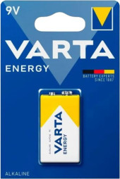 Батарея Varta Energy 6LR61 BL1 Alkaline 9V (1шт) блистер Батарея Varta Energy 6LR61 BL1 Alkaline 9V (1шт) блистер