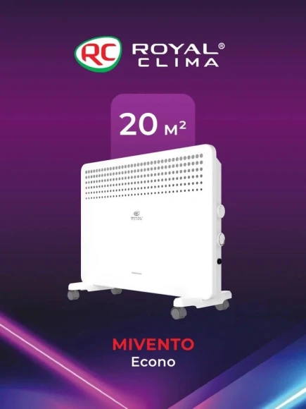 Конвектор Royal Clima MIVENTO Econo REC-MIE1500M 1500Вт белый