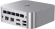 Неттоп Acer Gadget ETBox AI P09H U7 256V (2.2) 16Gb SSD1Tb ARC 140V Windows 11 Pro 2x2.5GbitEth WiFi BT 90W серебристый