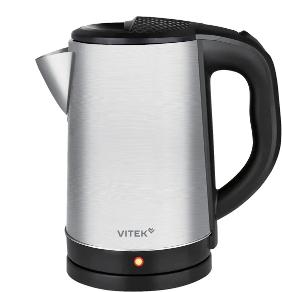 Чайник электрический Vitek VT-1150 1.8л. 1800Вт серебристый корпус: нерж.сталь