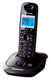 Р/Телефон Dect Panasonic KX-TG2521RUT темно-серый металлик автооветчик АОН Р/Телефон Dect Panasonic KX-TG2521RUT темно-серый металлик автооветчик АОН