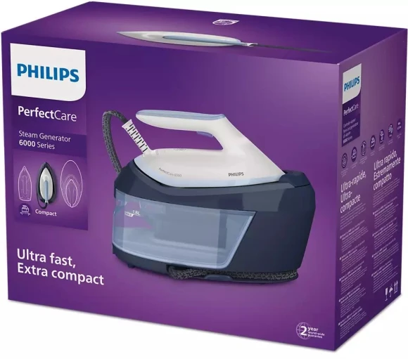 Парогенератор Philips PSG6026/20 2400Вт синий/голубой