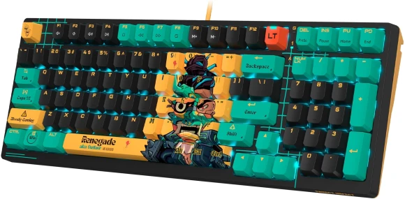 Клавиатура A4Tech Bloody AT98 Renegade механическая черный/зеленый USB for gamer LED (AT98) Клавиатура A4Tech Bloody AT98 Renegade механическая черный/зеленый USB for gamer LED (AT98)