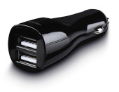 Автомобильное зар./устр. Hama H-173609 24W 2.4A+2.4A 2xUSB универсальное черный (00173609)