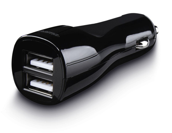 Автомобильное зар./устр. Hama H-173609 24W 2.4A+2.4A 2xUSB универсальное черный (00173609)