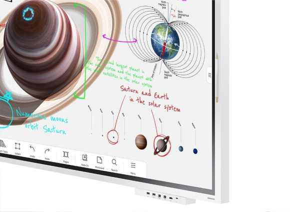 Панель Samsung 65" WM65B Flip Chart Pro белый LED 8ms 16:9 HDMI M/M матовая 350cd 178гр/178гр 3840x2160 4K USB 39.7кг Панель Samsung 65" WM65B Flip Chart Pro белый LED 8ms 16:9 HDMI M/M матовая 350cd 178гр/178гр 3840x2160 4K USB 39.7кг