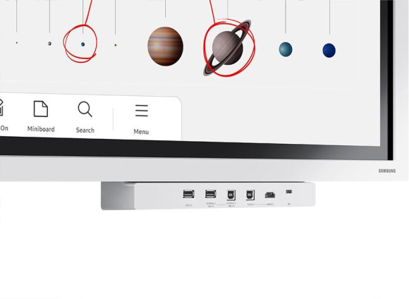 Панель Samsung 65" WM65B Flip Chart Pro белый LED 8ms 16:9 HDMI M/M матовая 350cd 178гр/178гр 3840x2160 4K USB 39.7кг Панель Samsung 65" WM65B Flip Chart Pro белый LED 8ms 16:9 HDMI M/M матовая 350cd 178гр/178гр 3840x2160 4K USB 39.7кг