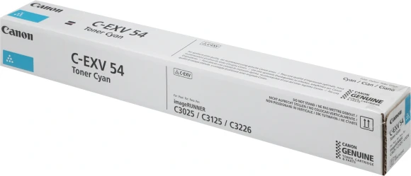 Картридж лазерный Canon C-EXV54C 1395C002 голубой для Canon C3025i