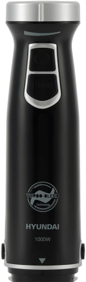 Блендер погружной Hyundai HYB-H3845 1000Вт черный/серебристый