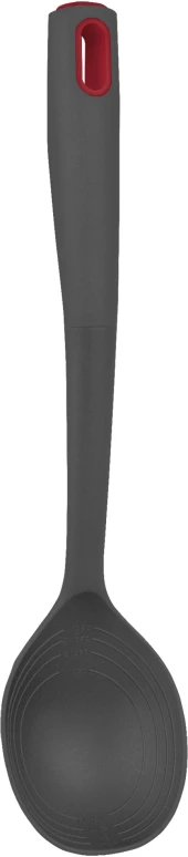 Ложка для первых/вторых блюд Rondell Stripes RD-1623 серый/красный упак.:картонная подложка Ложка для первых/вторых блюд Rondell Stripes RD-1623 серый/красный упак.:картонная подложка