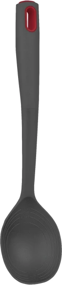 Ложка для первых/вторых блюд Rondell Stripes RD-1623 серый/красный упак.:картонная подложка