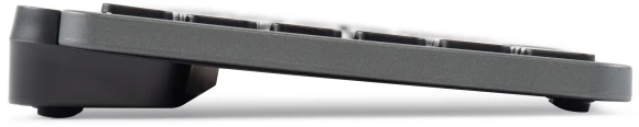 Клавиатура Оклик K859W серый/черный USB беспроводная slim Multimedia (2002136)